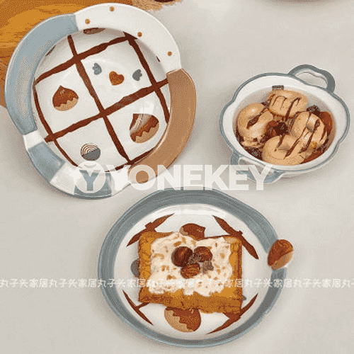 Koreý stilindäki tabaklar 