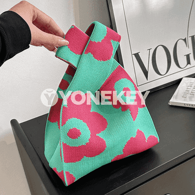 Aýal-gyzlar üçin trikota bag sumkalary