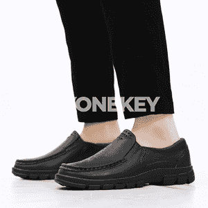 Erkekler üçin niýetlenen rahat moda iş aýakgaplary.