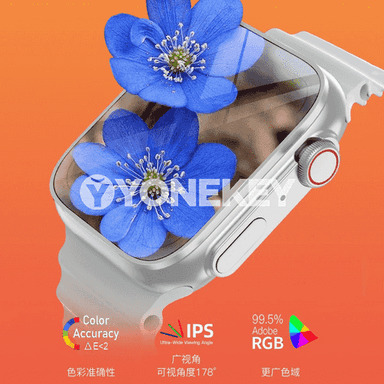 Apple watch8 oglanlar we gyzlar üçin Bluetooth goşar sagat.